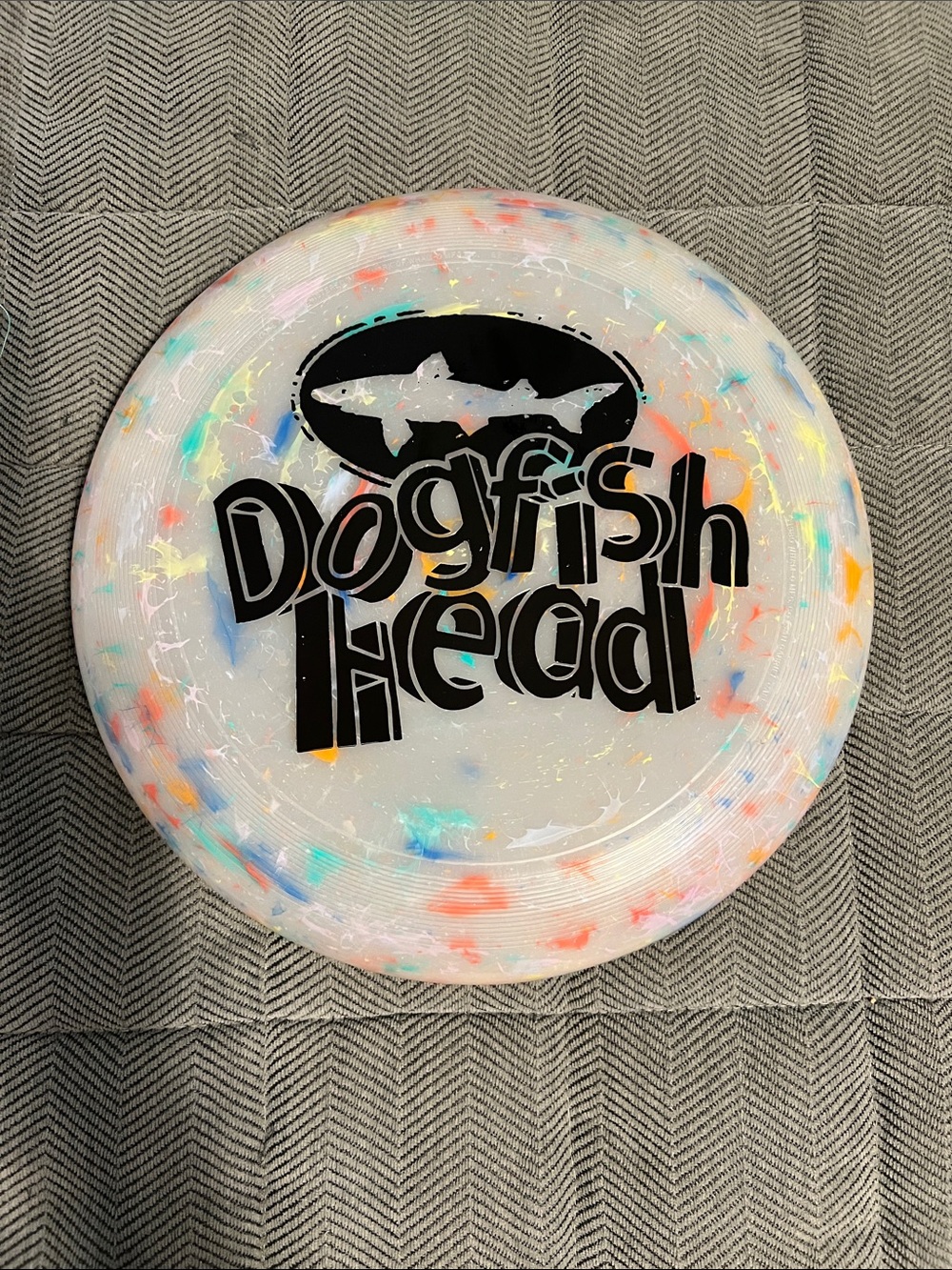 Frisbee with Speckles